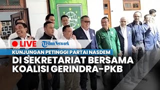LIVE: Petinggi Partai NasDem Sambangi Sekretariat Bersama Koalisi Partai Gerindra dan PKB