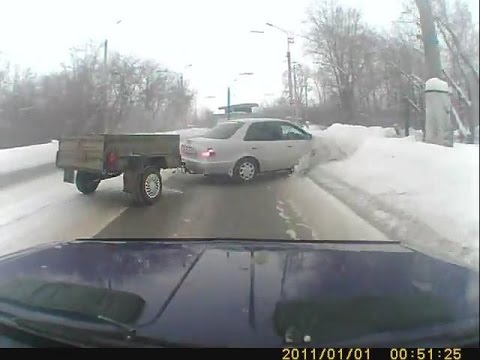 Wypadek z przyczepą
