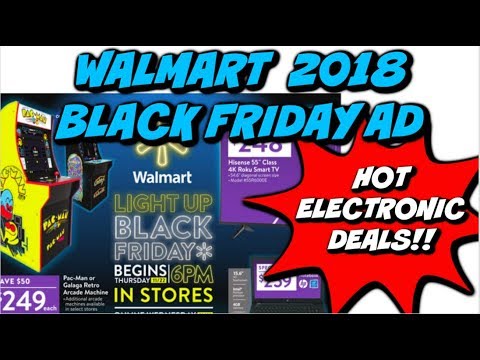 2018 WALMART BLACK FRIDAY AD | HOT ELECTRONICS, TOYS & MORE! Video