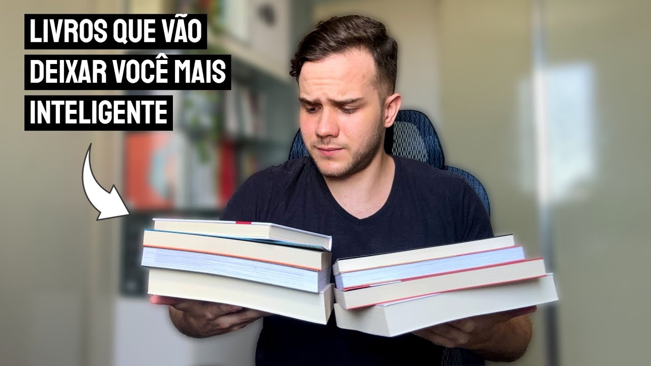 8 Livros que vão deixar você mais inteligente