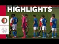 Cruciaal duel in Rotterdam ? | Highlights Feyenoord O16 - Ajax O16