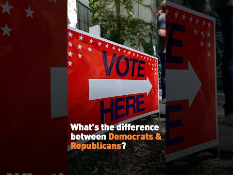 What's the difference between Democrats & Republicans?