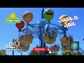 TinyWorld Sesame Street Soar N Spin Ride Sesame Place San Diego