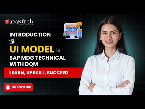 MDG Basics and Architecture Overview in SAP MDG Technical with DQM ZaranTech