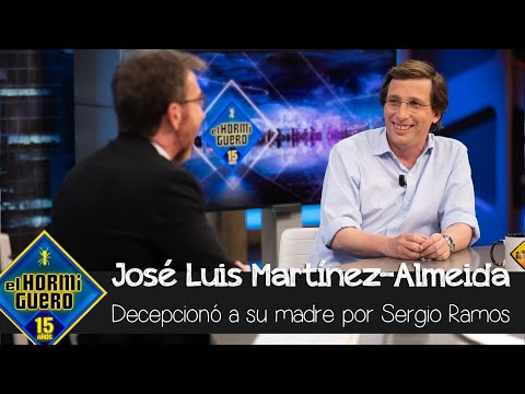 Martínez-Almeida, atlético confeso, decepcionó a su madre con el gol de Sergio Ramos - El Hormiguero