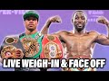 Errol Spence Jr vs Terence Crawford • LIVE WEIGH-IN & FACE OFF | Spence vs Crawford
