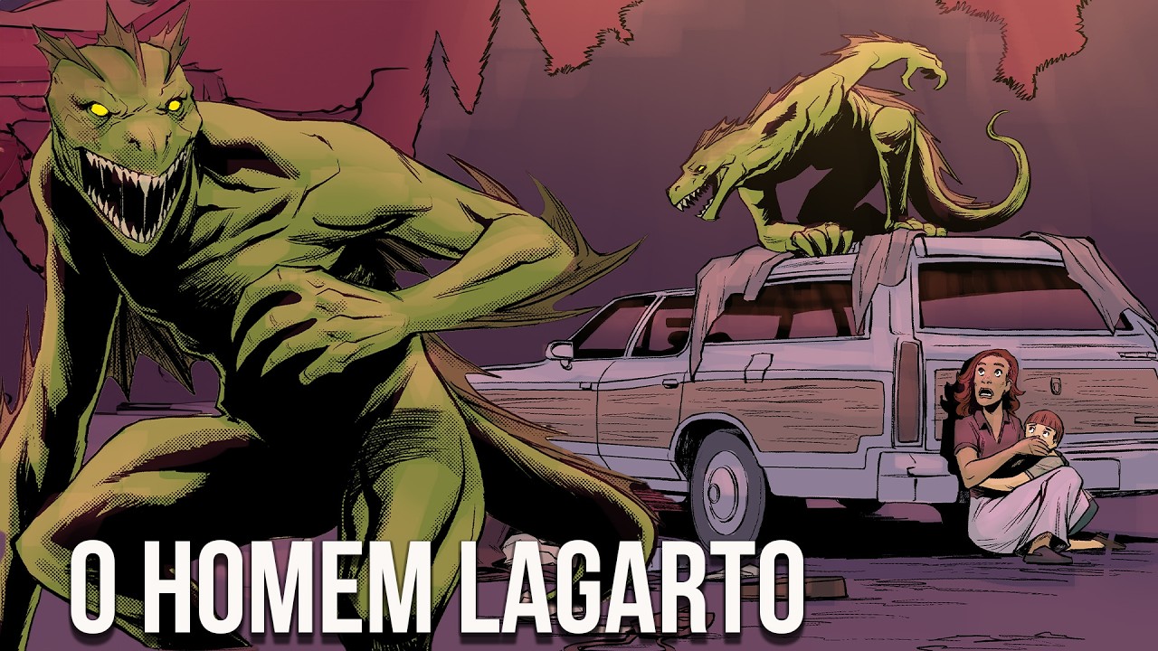 O Homem Lagarto do Folclore Norte-Americano