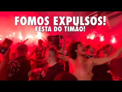 FOMOS EXPULSOS DA TORCIDA! CRICIÚMA X CORINTHIANS | BRASILEIRO SÉRIE A