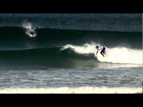 The Wright Family Backstage Quiksilver Pro France 2011
