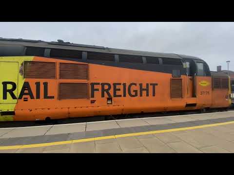 37175 Leaving Derby Station 16/4/25 (clag)