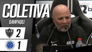 COLETIVA SAMPAOLI | AO VIVO | Atlético-MG x Cruzeiro - Mineiro 2026