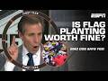UNSPORTSMANLIKE Mad Dog REACTS To Michigan Ohio State S Fines After FLAG PLANTING First Take