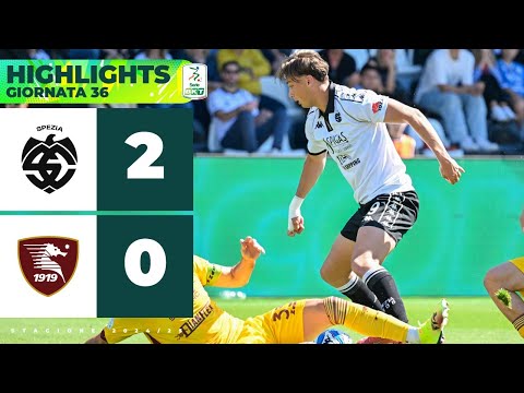  Spezia Calcio 2-0 U.S. Unione Sportiva Salernitan...