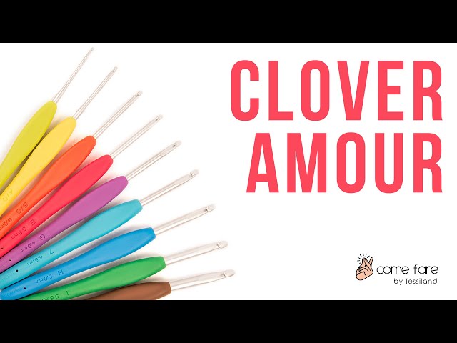 Uncinetti ergonomici Clover Amour
