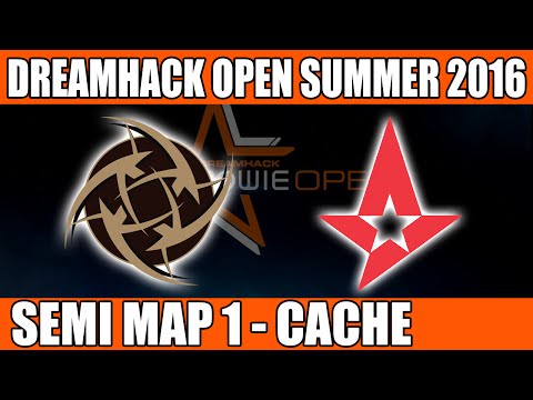 NIP vs Astralis | Semi Final Map 1 (Cache) DreamHack Open Summer 2016 (20th June 2016)