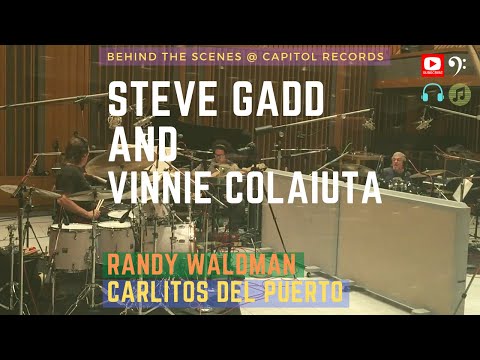 STEVE GADD AND VINNIE COLAIUTA, @capitol Records