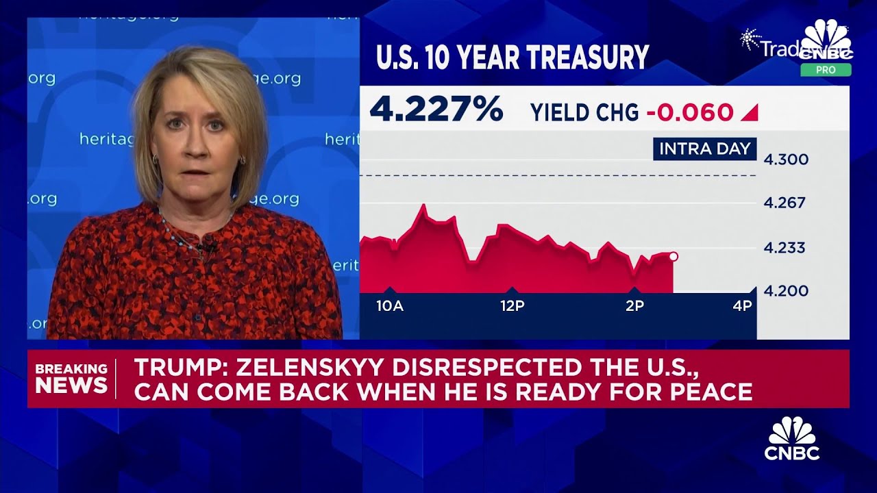 Trump gave Zelenskyy tough love, says Heritage Foundation's Victoria Coates