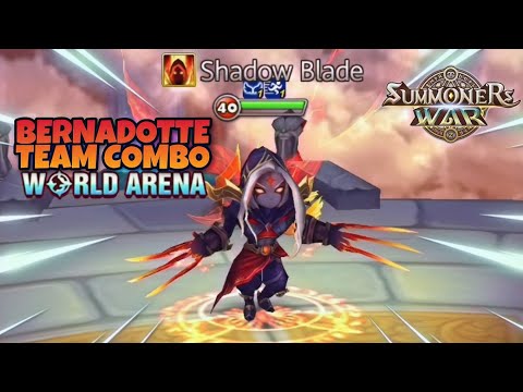 Bernadotte Team Combo in World Arena Ep. 3 - Summoners War