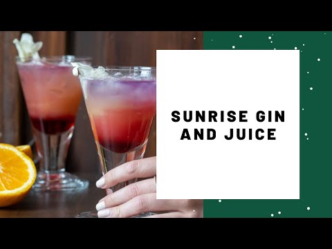 Sunrise Gin and Juice