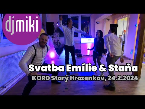 DJ Miki / Svatba Emílie a Stani v RS KORD ve Starém Hrozenkově