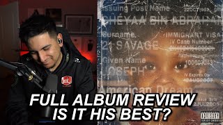 21 Savage American Dream Full Album First Reaction and Review