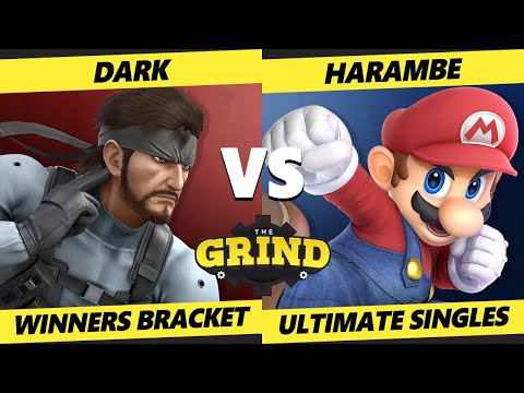 The Grind 146 Winners Bracket - Dark (Snake) Vs. Harambe (Pac-Man, Mario) Smash Ultimate - SSBU