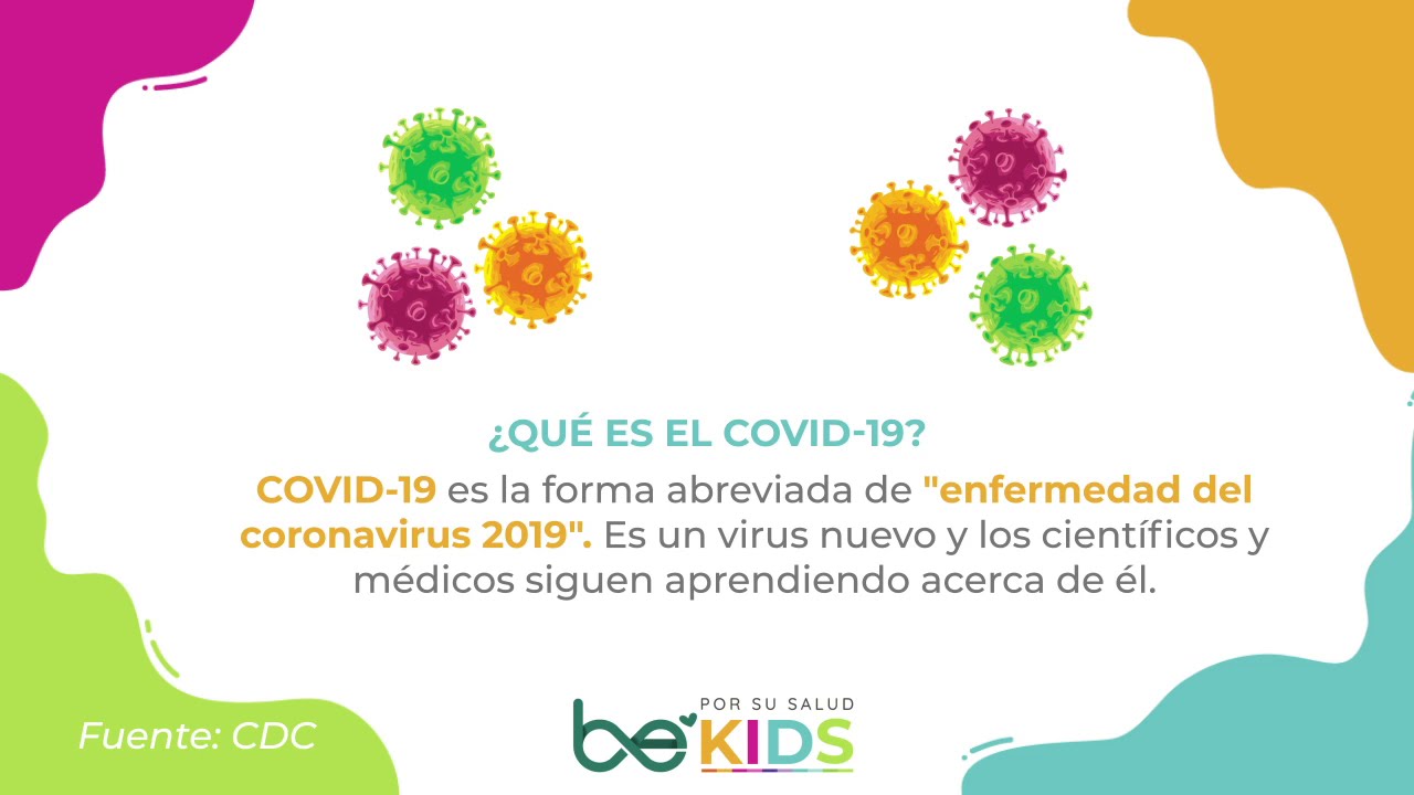 Datos que puedes compartir con tu hijo sobre el COVID 19