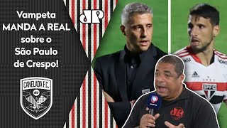 Vampeta manda a real sobre o São Paulo de Crespo após 0 a 0 com o Atlético-MG