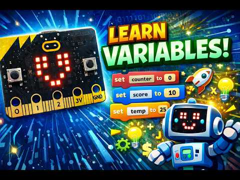 Variables In Makecode For Microbit Beginner Tutorial