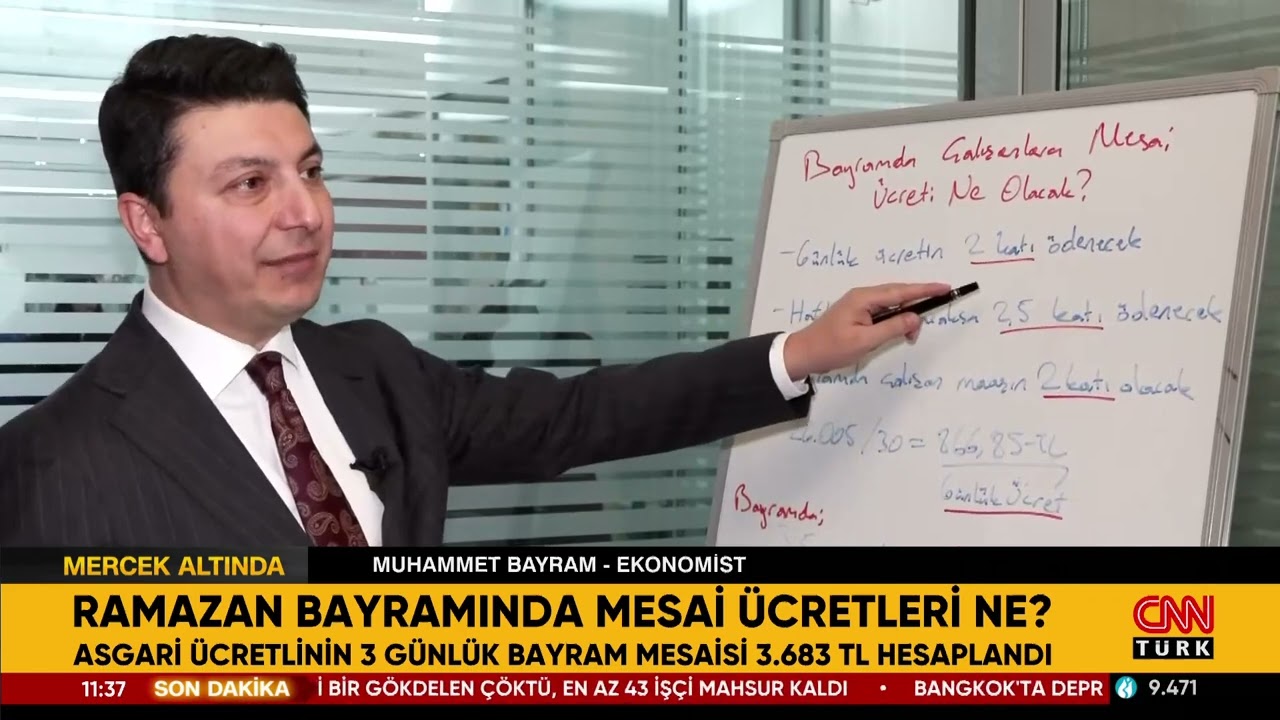 Bayramda Çalışacaklar Dikkat! Mesai Ücretleri Ne Kadar Olacak? İşte Detaylar...