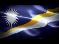 Marshall Islands anthem & flag FullHD / Маршалловы ...
