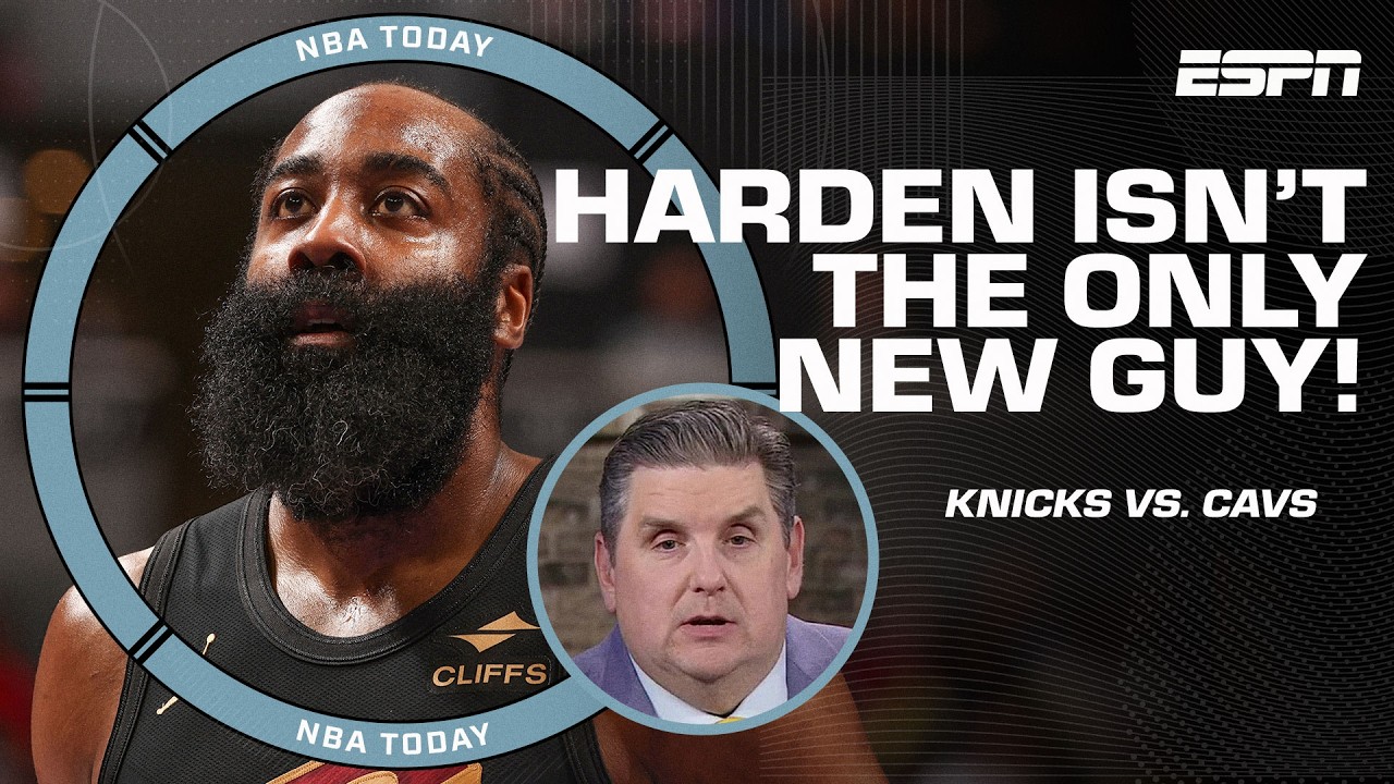Knicks vs. Cavs PREVIEW 🍿 Windy SETS EXPECTATIONS for James Harden's new-look Cleveland | NBA Today