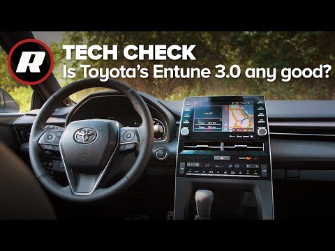 Tech Check: 2019 Toyota Avalon Entune 3.0 infotainment...