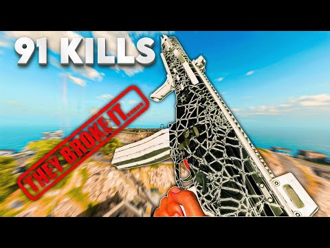 91 KILLS with the *NEW* RAPID FIRE STURM WOLF on Warzone 👑