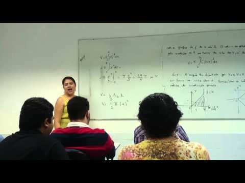 Calculo de volume através de Integrais! Prof. Thalita