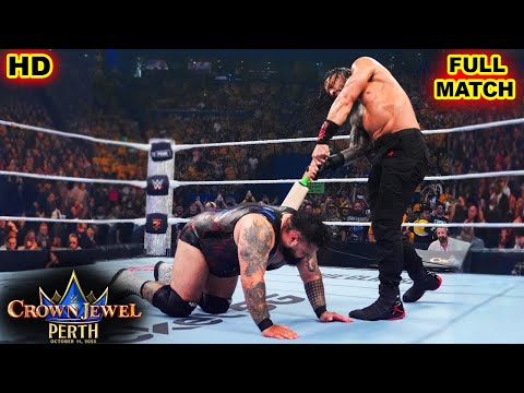 FULL MATCH: Roman Reigns Vs Bronson Reed | WWE Crown Jewel 2025 | Australian Street Fight Highlights