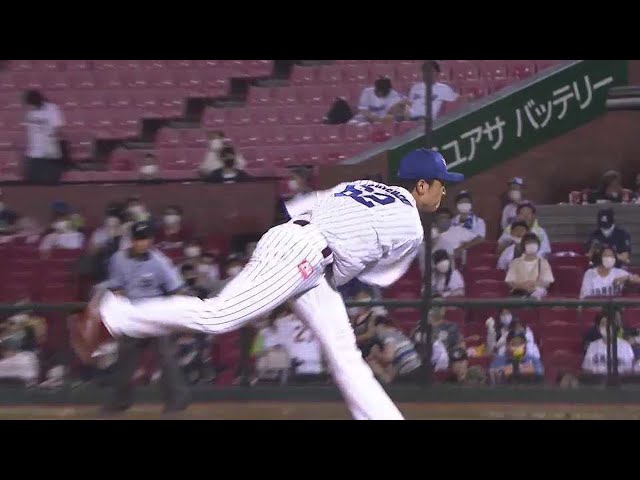 【6回表】イーグルス・西口がわずか10球で1イニングを抑える!! 2021/8/4 E-S(エキシビションマッチ)