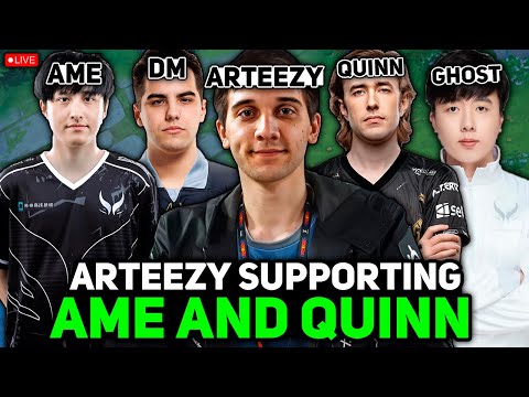 ARTEEZY SUPPORTING AME and QUINN vs DM and GHOST