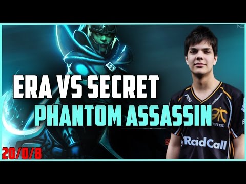 Lajons.Era Phantom Assassin Ownage vs Team Secret @ Starladder | Dota 2