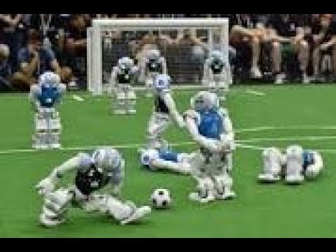 Robocup 2018 final |Robot Football Competition in Pokhara -won by mechaniers by 6  goals
