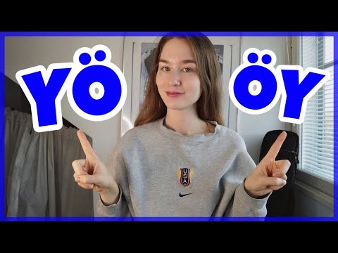 Finnish Pronunciation Practice: YÖ vs ÖY