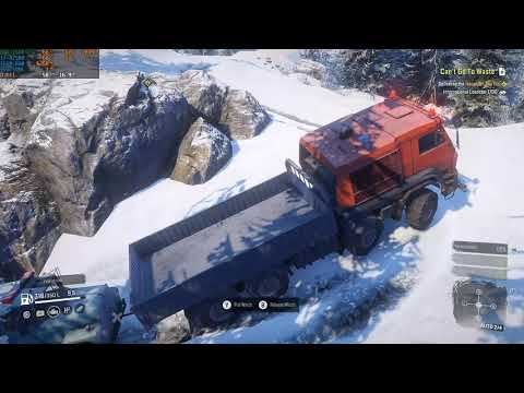 SnowRunner Walkthrough Part 147 - "Cant Go To Waste"