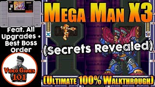 Mega Man X3 Walkthrough | 100% Guide | Video Games 101