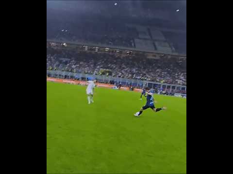 The BEST Goal Ever Caught On HAIER CAM?! 🤯😱😮‍💨 #SerieA #Calhanoglu