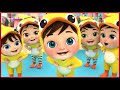 Six Little Ducks | 🍌 Banana Cartoon 3D Nursery Rhymes Baby & Kids Songs 🍌