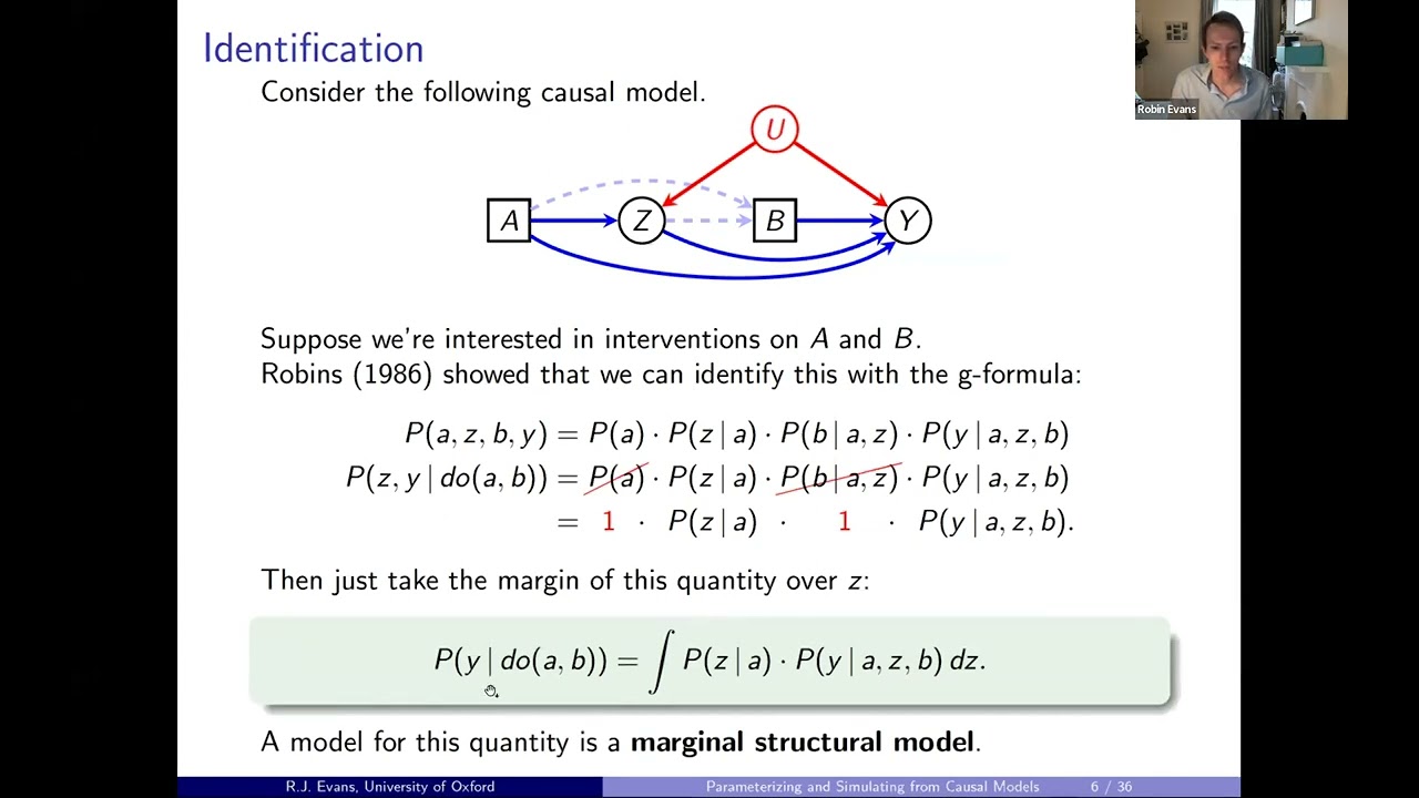 Robin Evans: Parameterizing and Simulating from Causal Models