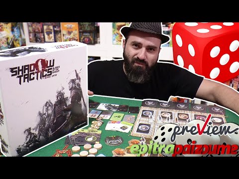 Shadow Tactics The Board Game - A Preview Video (EN) by Epitrapaizoume 