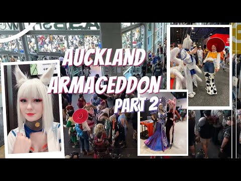 ✈ Auckland Armageddon Expo 2019 | Part 2 | Cosplay Convention | Cosplay Parade ✈
