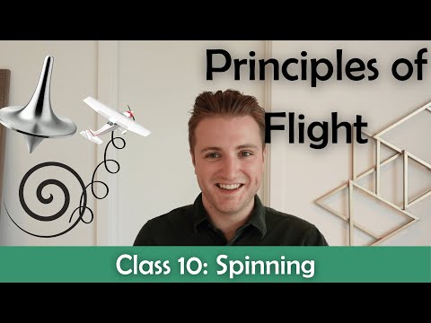 ATPL Principles of Flight - Class 10: Spinning