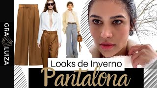 Pantalona Como Usar Calça Pantalona No Inverno | Looks Com Pantalona
